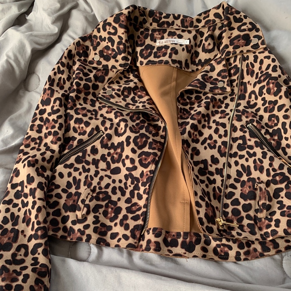 Cheetah Print Jacket